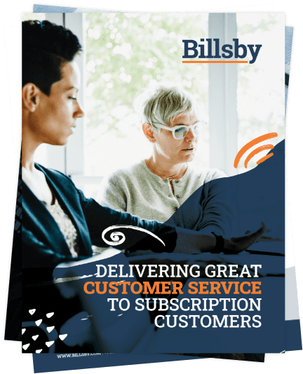 Delivering great customer service to subscription customers